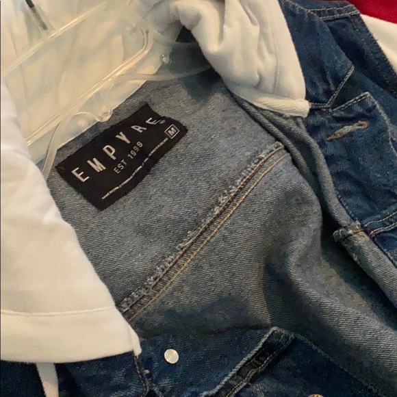 Hoodie and jean jacket - Picture 3 of 3